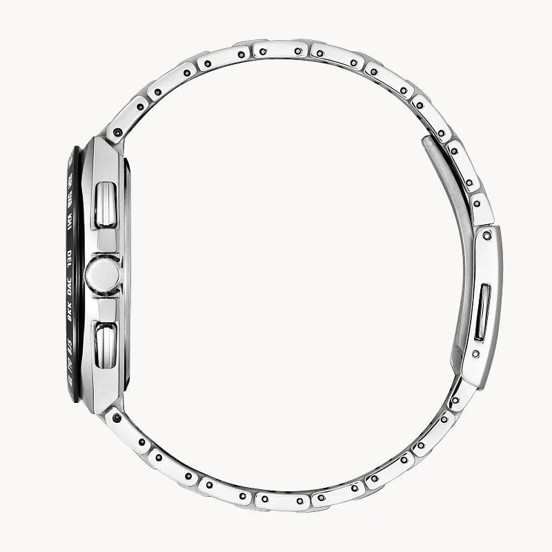 World Chronograph A-T Blue Dial Super Titanium Bracelet AT8234-85L World Chronograph A-T Blue Dial Super Titanium Bracelet AT8234-85L